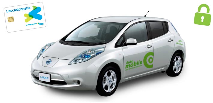 Release the Communauto electric vehicle